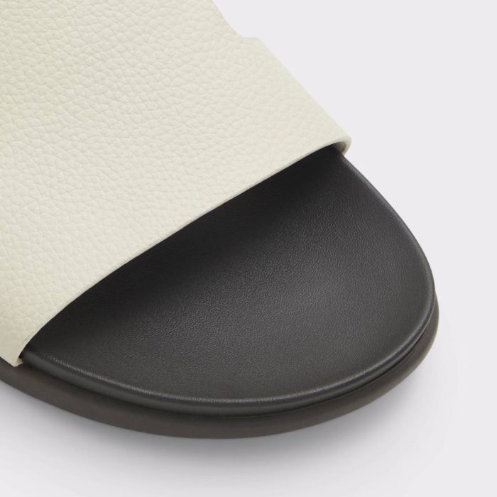 Light Grey Aldo Mondi Light Grey Men's Slides Sandals & Slides Men