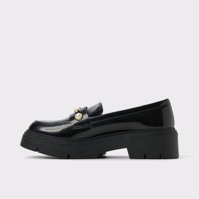 Loafers & Oxfords Aldo Black Mazeypearl Black Women's Loafers & Oxfords Women