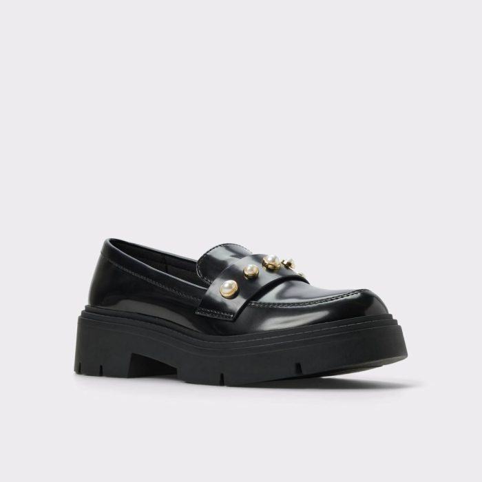 Loafers & Oxfords Aldo Black Mazeypearl Black Women's Loafers & Oxfords Women
