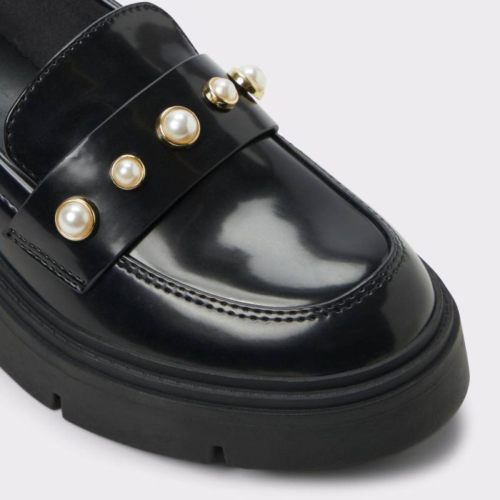 Loafers & Oxfords Aldo Black Mazeypearl Black Women's Loafers & Oxfords Women