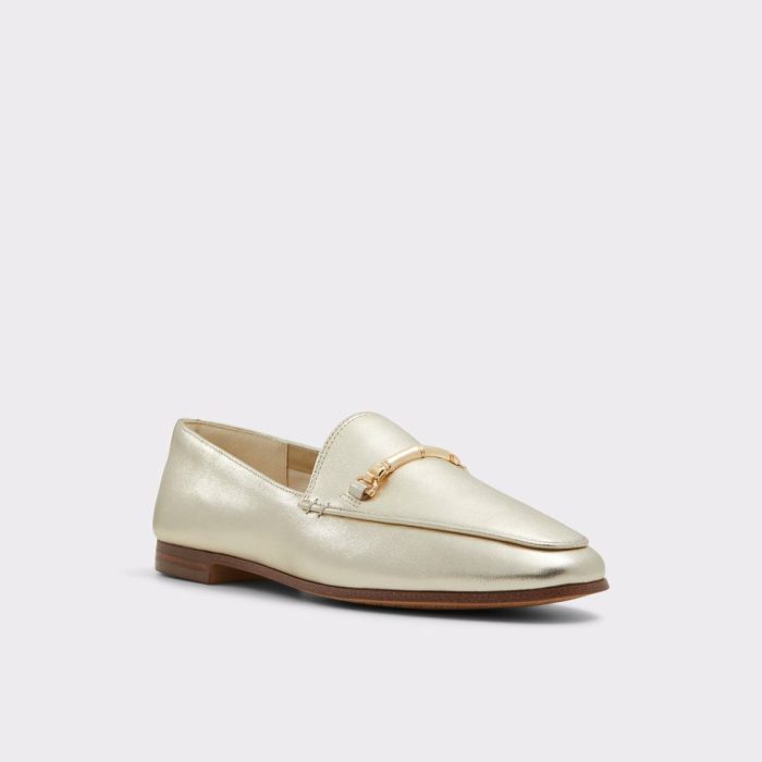 Loafers & Oxfords Aldo Women Gold Francine Gold Women's Loafers & Oxfords