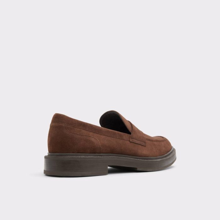 Loafers & Slip-Ons Aldo Dark Brown Men Niko Dark Brown Men's Dress Shoes