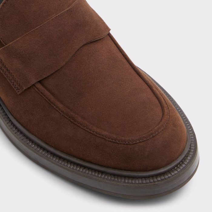 Loafers & Slip-Ons Aldo Dark Brown Men Niko Dark Brown Men's Dress Shoes