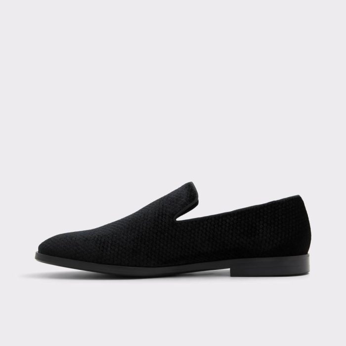 Loafers & Slip-Ons Aldo Men Open Black Bowyn Open Black Men's Dress Shoes