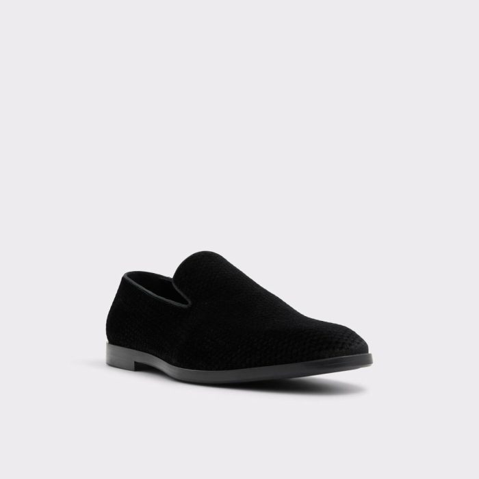 Loafers & Slip-Ons Aldo Men Open Black Bowyn Open Black Men's Dress Shoes