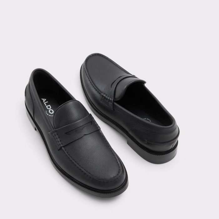 Loafers & Slip-Ons Kieran Black Men's Dress Shoes Aldo Black Men