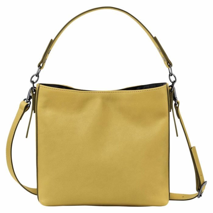 Longchamp 3D S Crossbody Bag Ginger - Leather Leather Bags Ginger Women