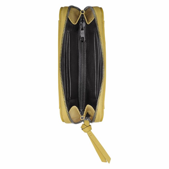 Longchamp 3D Wallet Ginger - Leather Women Leather Wallets Ginger