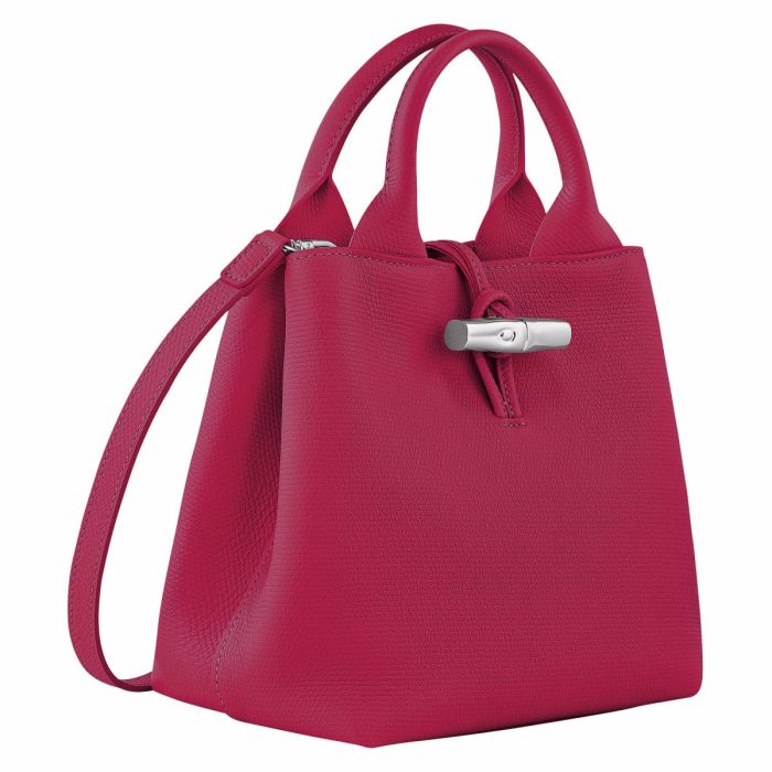 Longchamp Beetroot Le Roseau S Handbag Beetroot - Leather Leather Bags Women