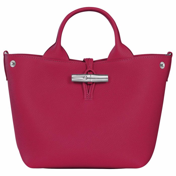 Longchamp Beetroot Le Roseau S Handbag Beetroot - Leather Leather Bags Women