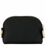 Longchamp Cardholders & Coin Purses Le Foulonné Coin Purse Black - Leather Black Women