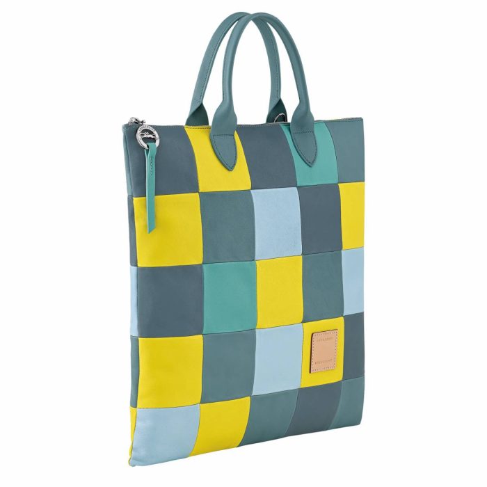 Longchamp Eucalyptus Leather Bags Women Re-Play L Handbag Eucalyptus - Leather