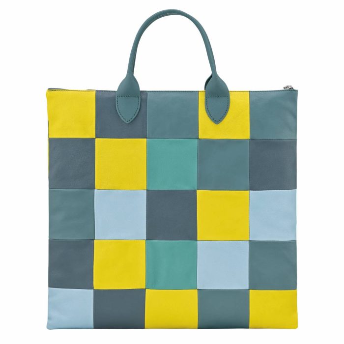 Longchamp Eucalyptus Leather Bags Women Re-Play L Handbag Eucalyptus - Leather