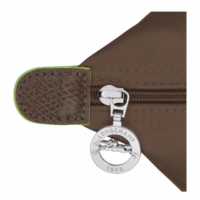 Longchamp Handbags Women Le Pliage Green M Handbag Terra - Recycled Canvas Terra