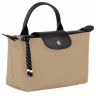 Longchamp Le Pliage Energy Pouch Clay - Recycled Canvas Women Pouches & Cases Clay