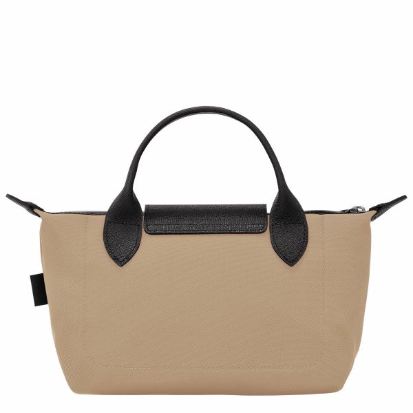 Longchamp Le Pliage Energy Pouch Clay - Recycled Canvas Women Pouches & Cases Clay