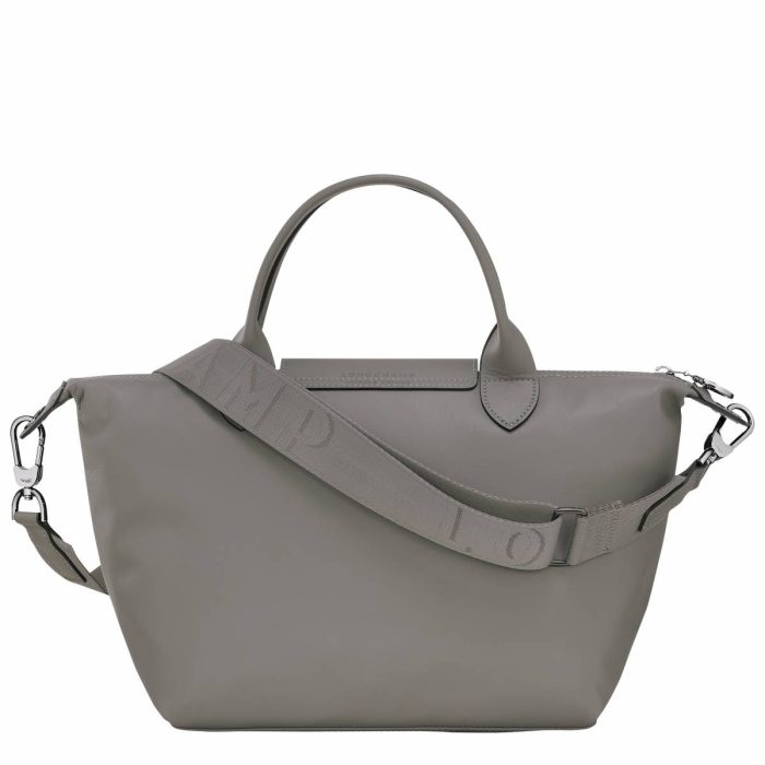 Longchamp Le Pliage Xtra S Handbag Turtledove - Leather Turtledove Leather Bags Women