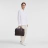 Longchamp Sur Seine M Briefcase Mocha - Leather Leather Bags Mocha Men