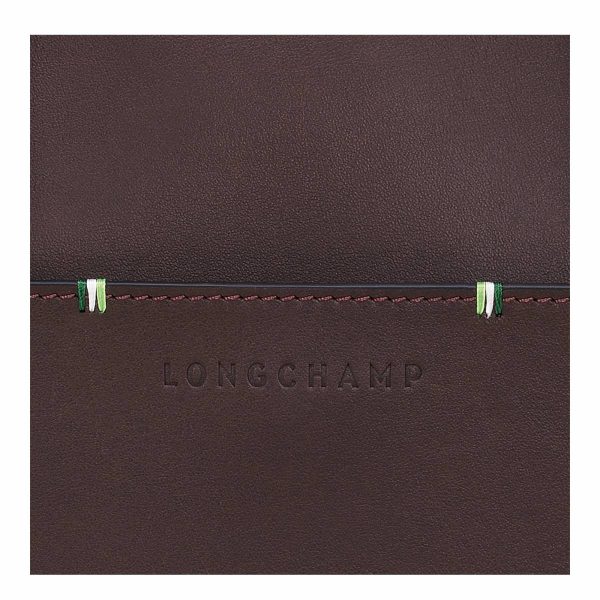 Longchamp Sur Seine M Briefcase Mocha - Leather Leather Bags Mocha Men
