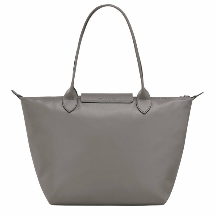 Longchamp Turtledove Le Pliage Xtra M Tote Bag Turtledove - Leather Leather Bags Women