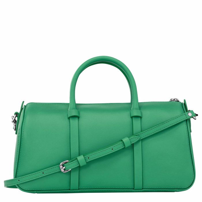 Longchamp Women Green Leather Bags Daylong M Handbag Green - Leather