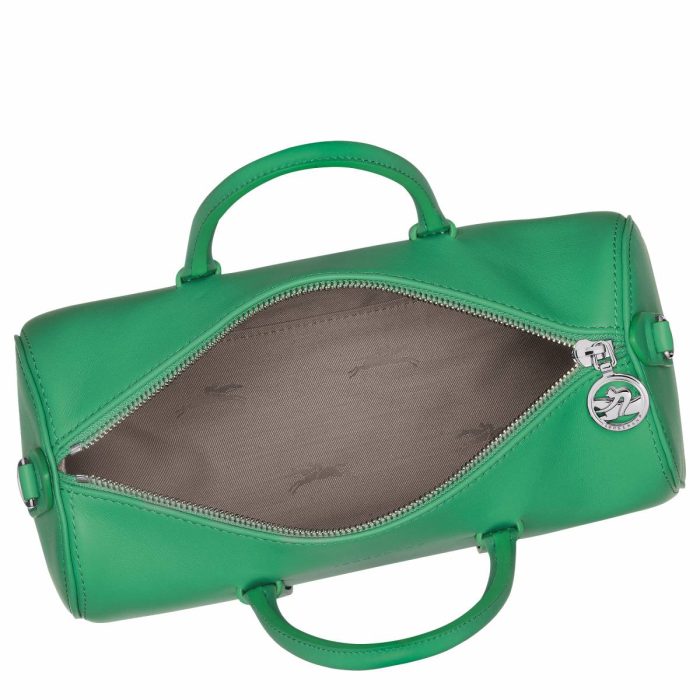 Longchamp Women Green Leather Bags Daylong M Handbag Green - Leather