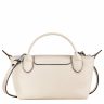 Longchamp Women Leather Bags Le Pliage Xtra Xs Pouch Ecru - Leather Ecru