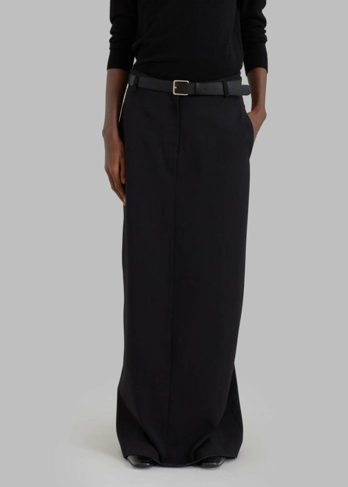 Malvo Long Pencil Skirt - Black Women Bottoms The Frankie Shop Black