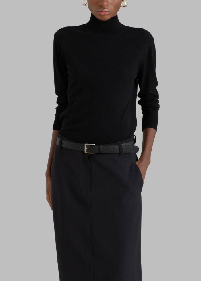 Malvo Long Pencil Skirt - Black Women Bottoms The Frankie Shop Black