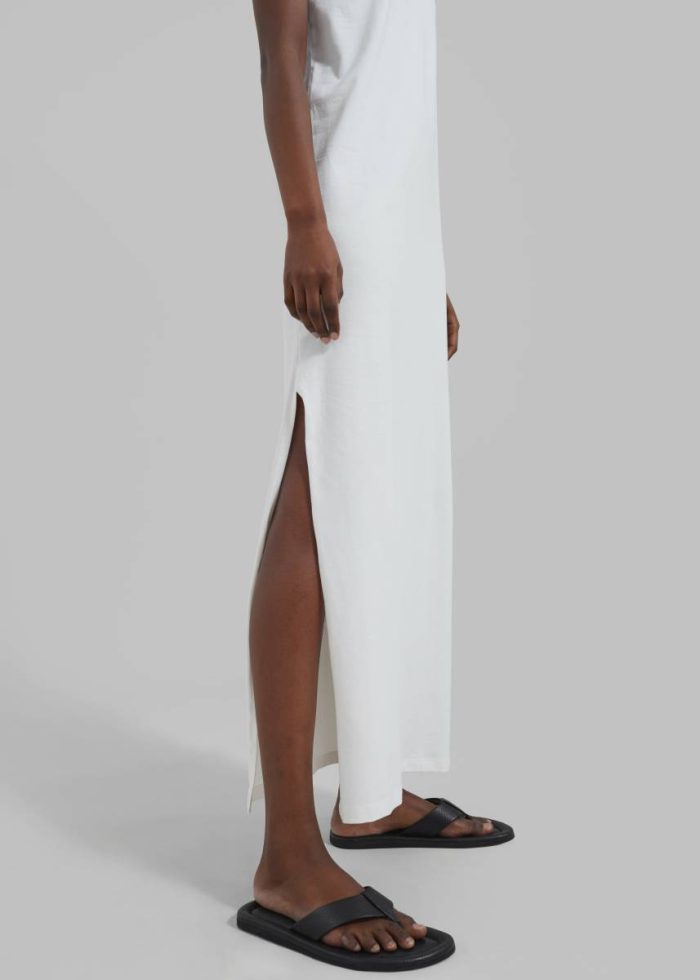 Maya T-Shirt Dress - White The Frankie Shop Dresses Women White