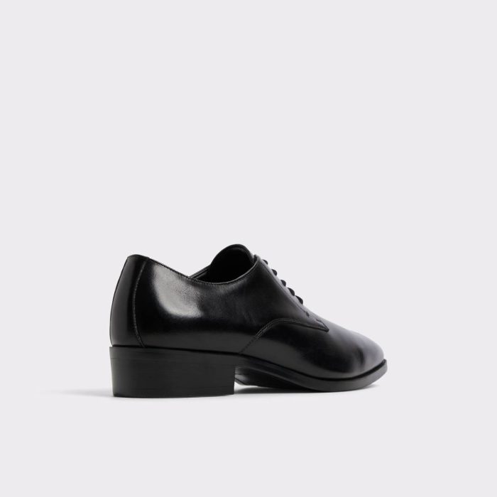Men Aldo Black Oxfords & Lace-Ups Lewistown Black Men's Oxfords & Lace-Ups