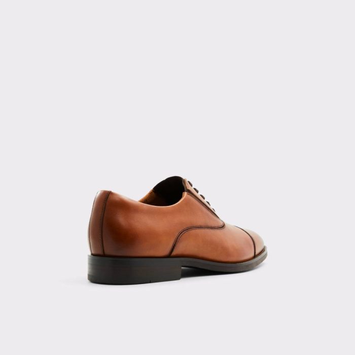 Men Aldo Cognac Oxfords & Lace-Ups Paxley Cognac Men's Oxfords & Lace-Ups