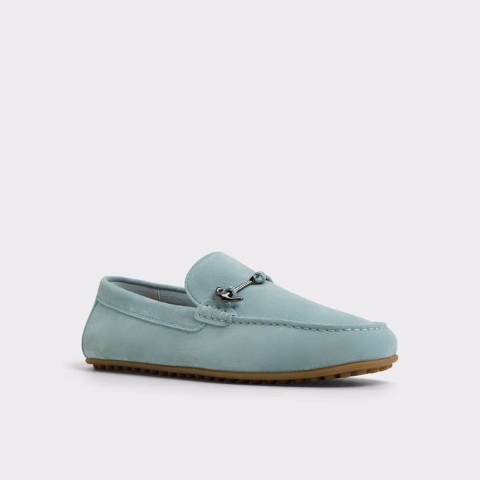 Men Aldo Light Blue Loafers & Slip-Ons Wilbart Light Blue Men's Upcoming Releases