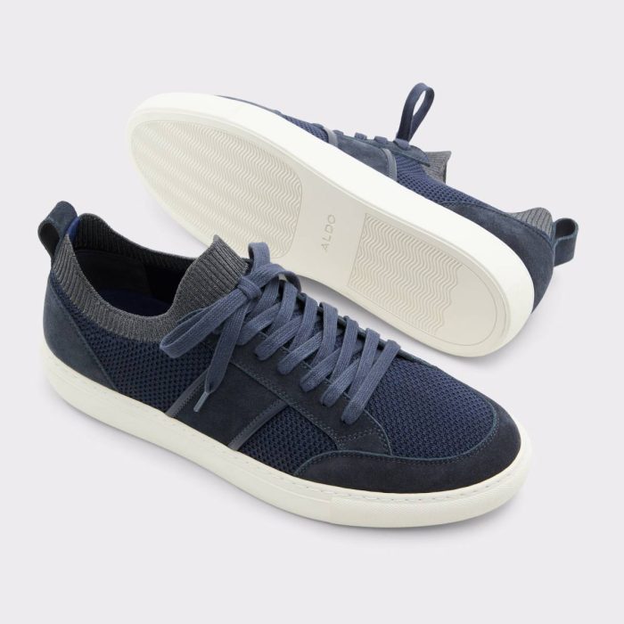 Men Aldo Navy Sneakers Owens Navy Men's Sneakers