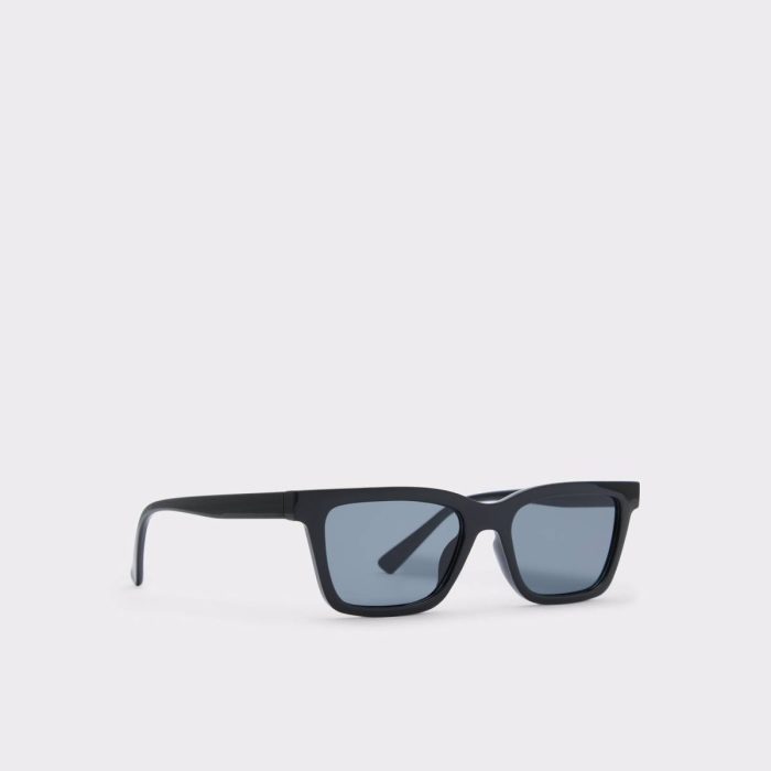 Men Black Sunglasses Aldo Grau Black Men's Rectangle