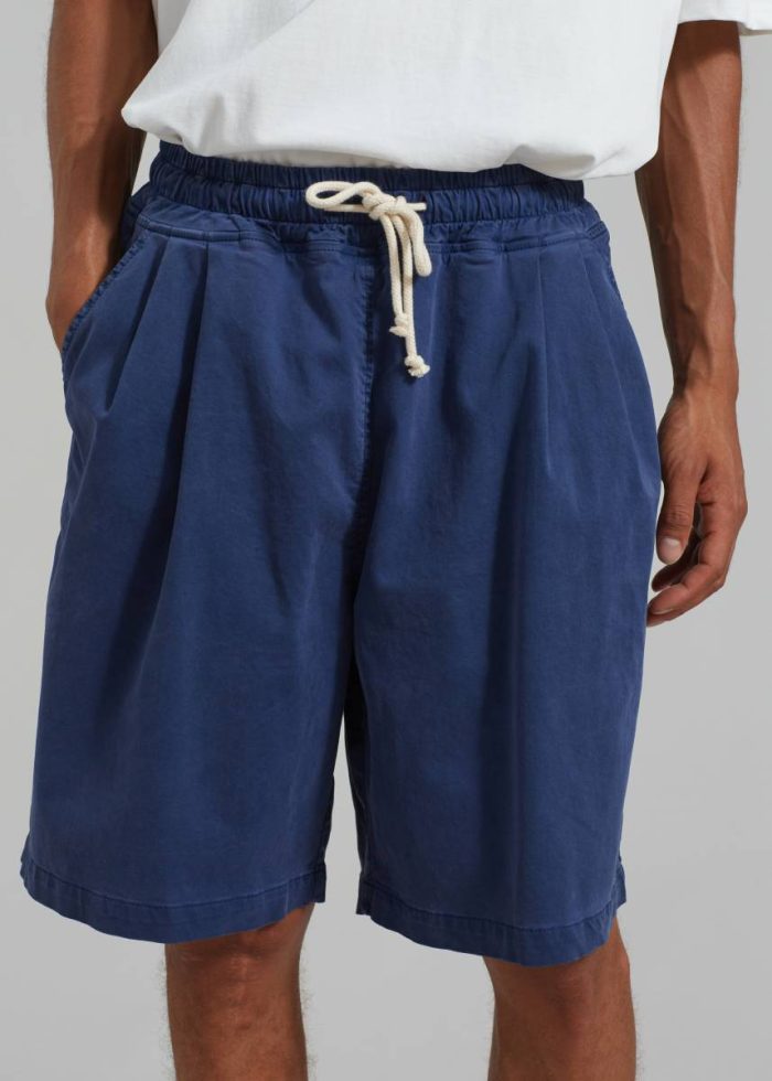 Men Bottoms Blue The Frankie Shop Pierce Shorts - Blue