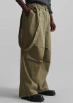 Men Chard Balloon Pants - Khaki Black The Frankie Shop Bottoms