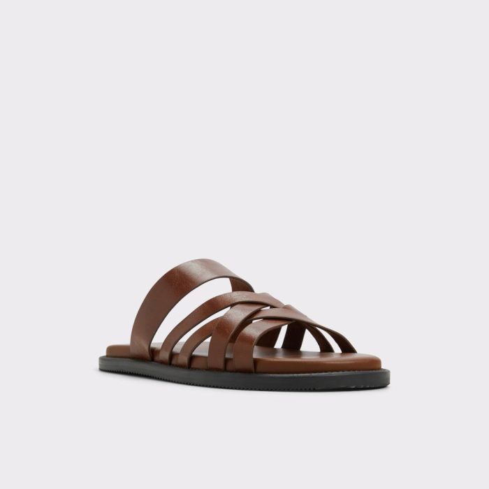 Men Cognac Aldo Sandals & Slides Haniff Cognac Men's Sandals & Slides