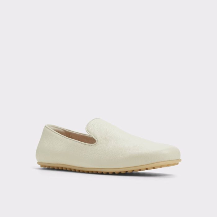 Men Ivory Aldo Loafers & Slip-Ons Resolute Ivory Men's Casual Shoes