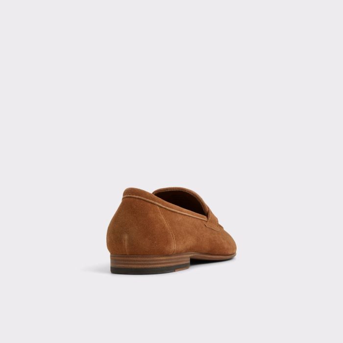 Men Loafers & Slip-Ons Aldo Light Brown Grover Light Brown Men's Dress Shoes