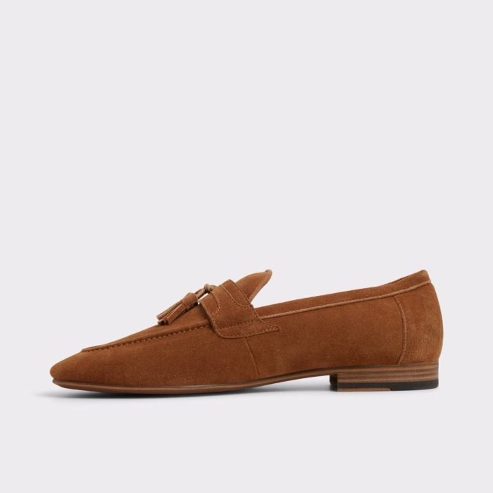 Men Loafers & Slip-Ons Aldo Light Brown Grover Light Brown Men's Dress Shoes