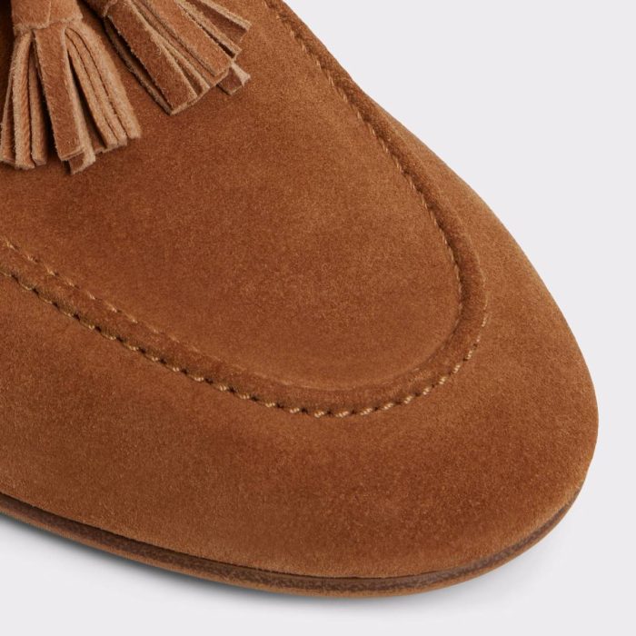 Men Loafers & Slip-Ons Aldo Light Brown Grover Light Brown Men's Dress Shoes