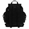 Men Longchamp Backpacks Boxford Backpack Black - Recycled Canvas Black
