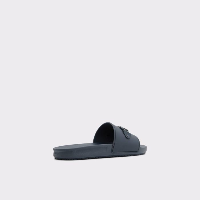 Men Navy Aldo Sandals & Slides Loungeslide Navy Men's Slides