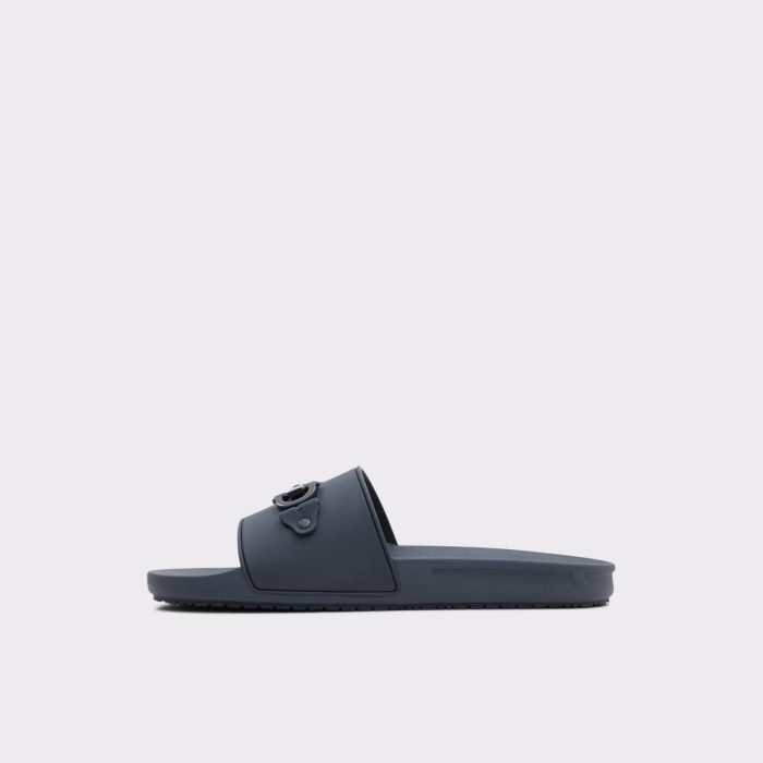 Men Navy Aldo Sandals & Slides Loungeslide Navy Men's Slides