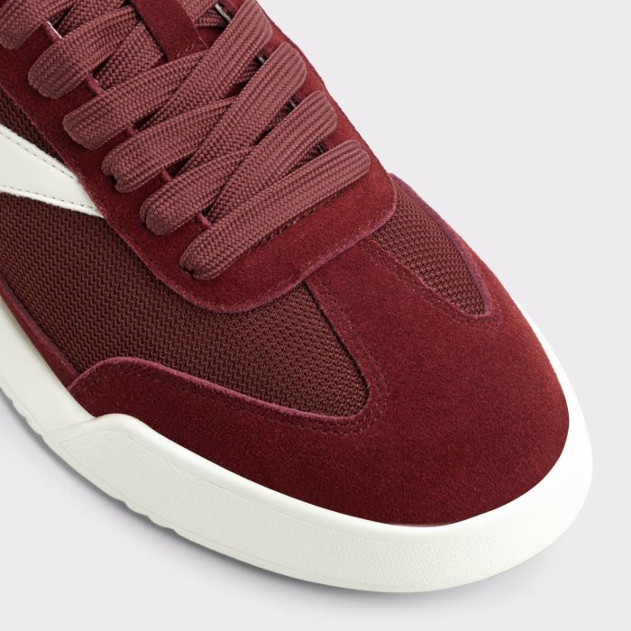 Men Sneakers Aldo Clubmtl Burgundy Men's Low Top Burgundy