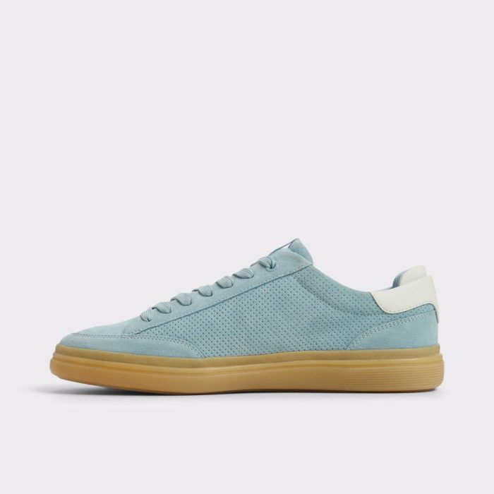 Men Stepup Light Blue Men's Low Top Sneakers Light Blue Aldo