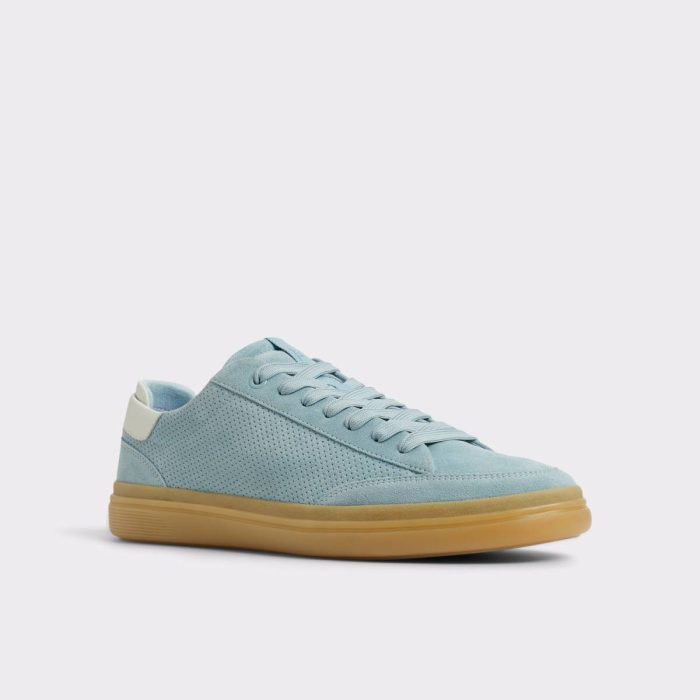 Men Stepup Light Blue Men's Low Top Sneakers Light Blue Aldo