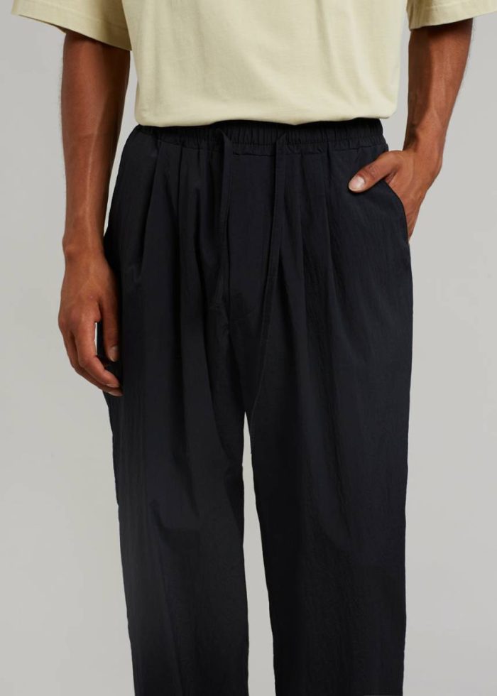 Men The Frankie Shop Black Bottoms Kabo Tracksuit Pants - Black