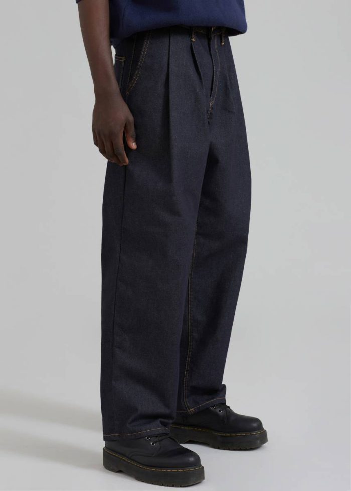 Men The Frankie Shop Bottoms Zayn Jeans - Dark Indigo Blue